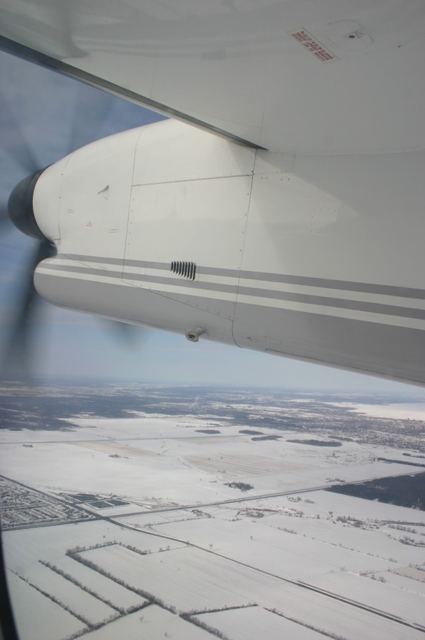 Toronto in the snow