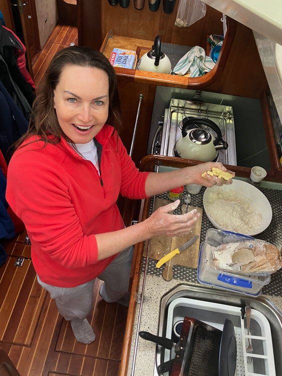 Mish baking scones