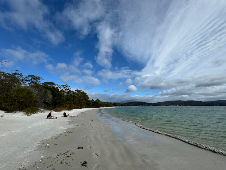 The beach at Deephole Bay