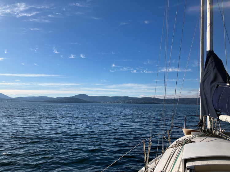 Cheval de Mer in the Derwent River