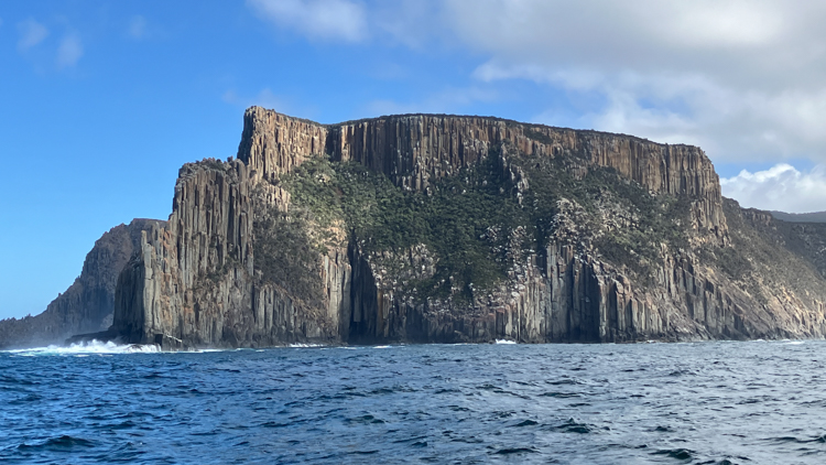 Rounding Cape Raoul