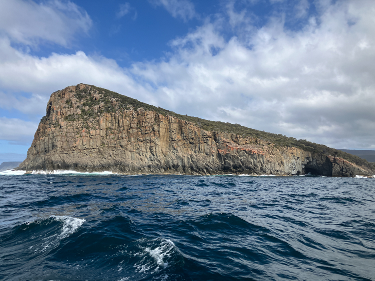 Mount Brown, on the approaches to Port Arthur