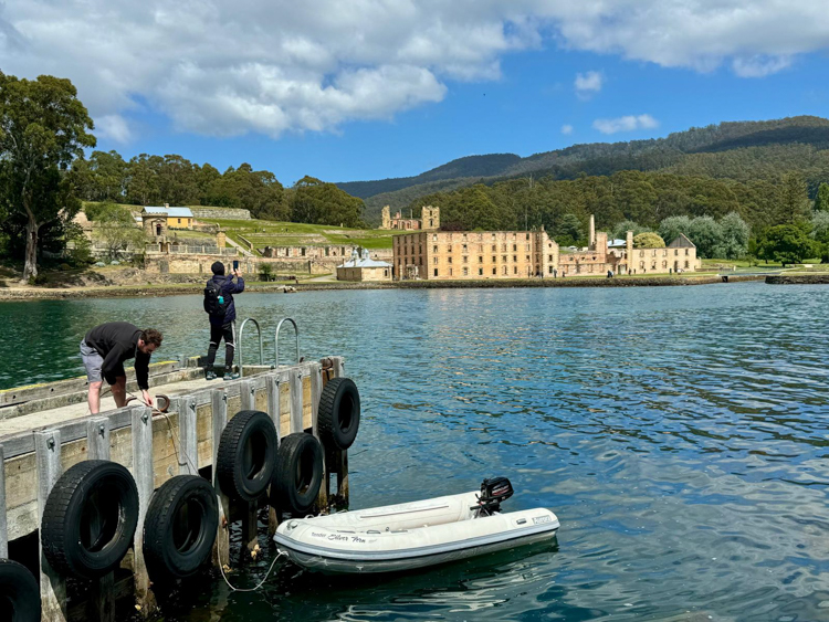 The jetty at Port Arthur