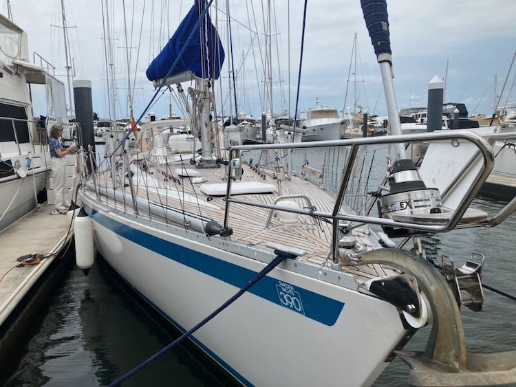 Vestlandskyss at the Royal Queensland Yacht Squadron